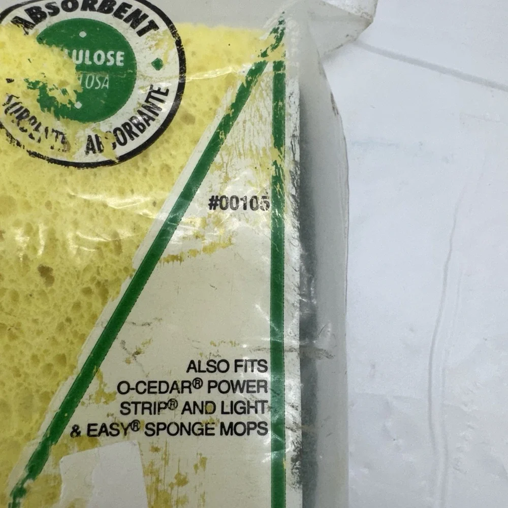 Libman Scrubster Mop Refill Sponge 00105 Made In USA Fits #103 Extra Absorbent‎